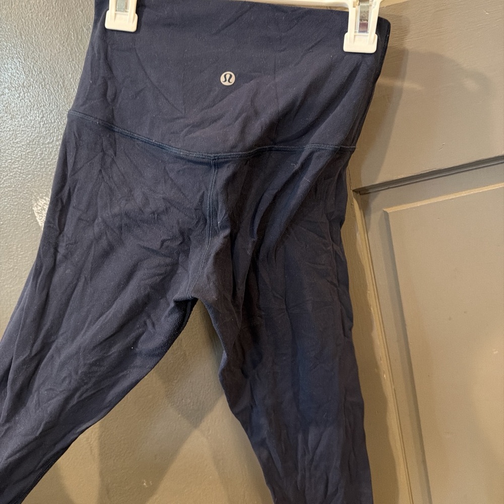lululemon athletica navy align leggings size 4